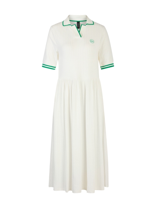 Marc Cain Dress made from stretch viscose, white, 36 N