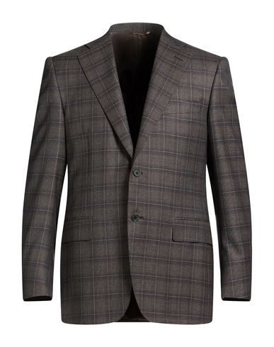 Man Blazer Grey Size 40 Wool