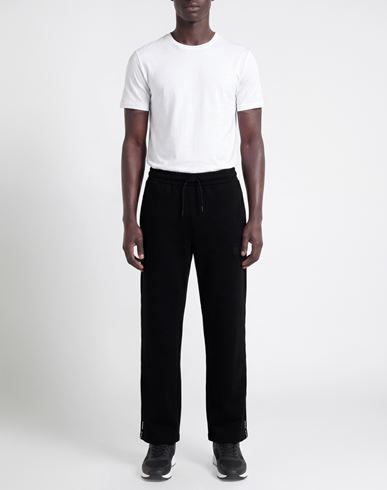 Man Pants Black Size XXL Polyester, Viscose, Elastane
