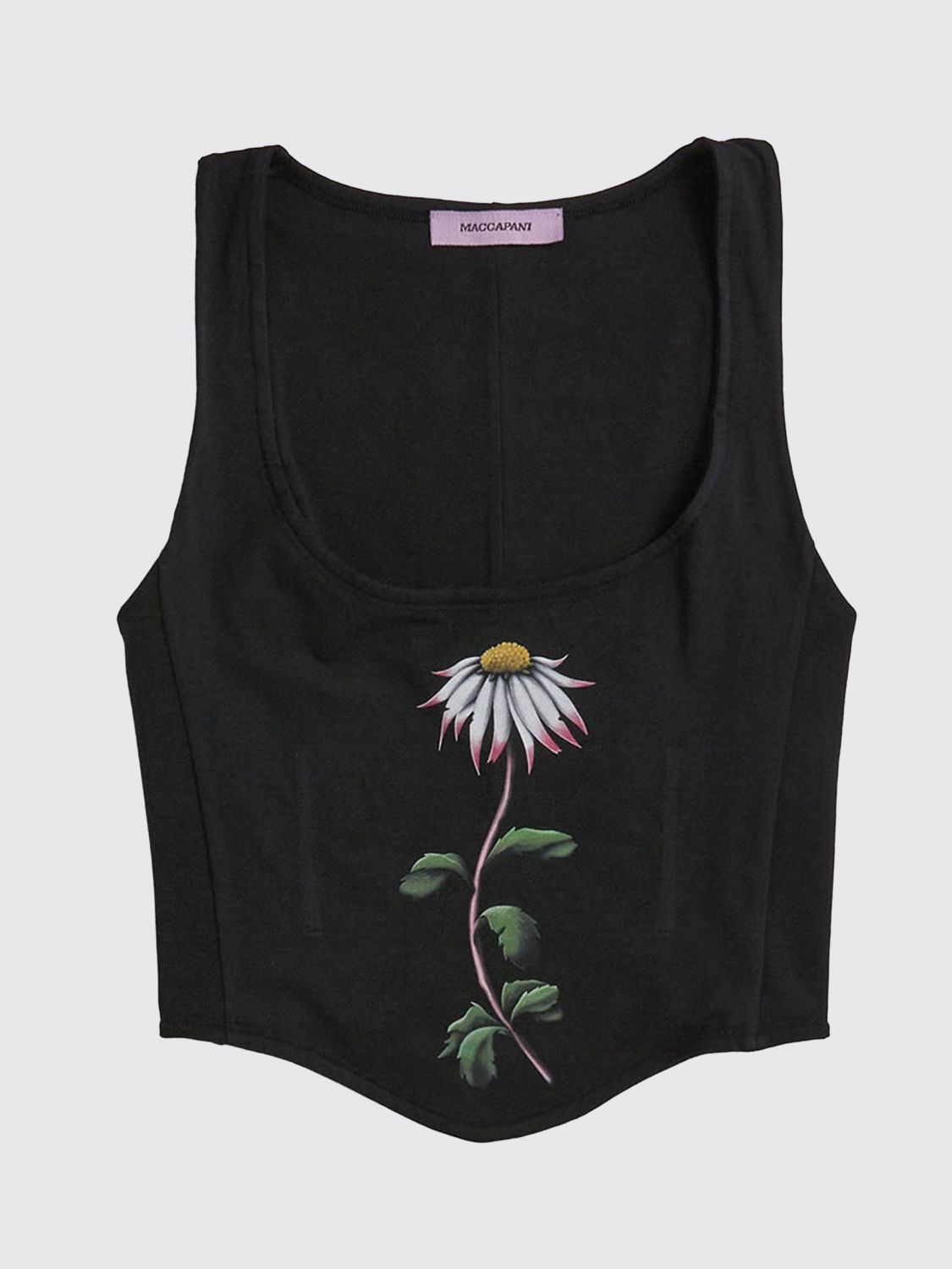 Top Woman color Black