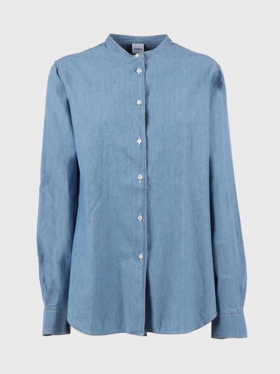 Shirt Woman color Gnawed Blue