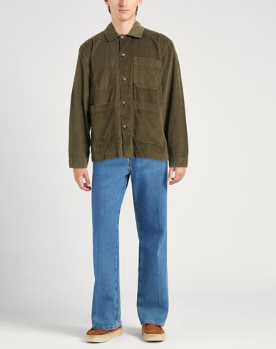 Man Jacket Military green Size M Cotton