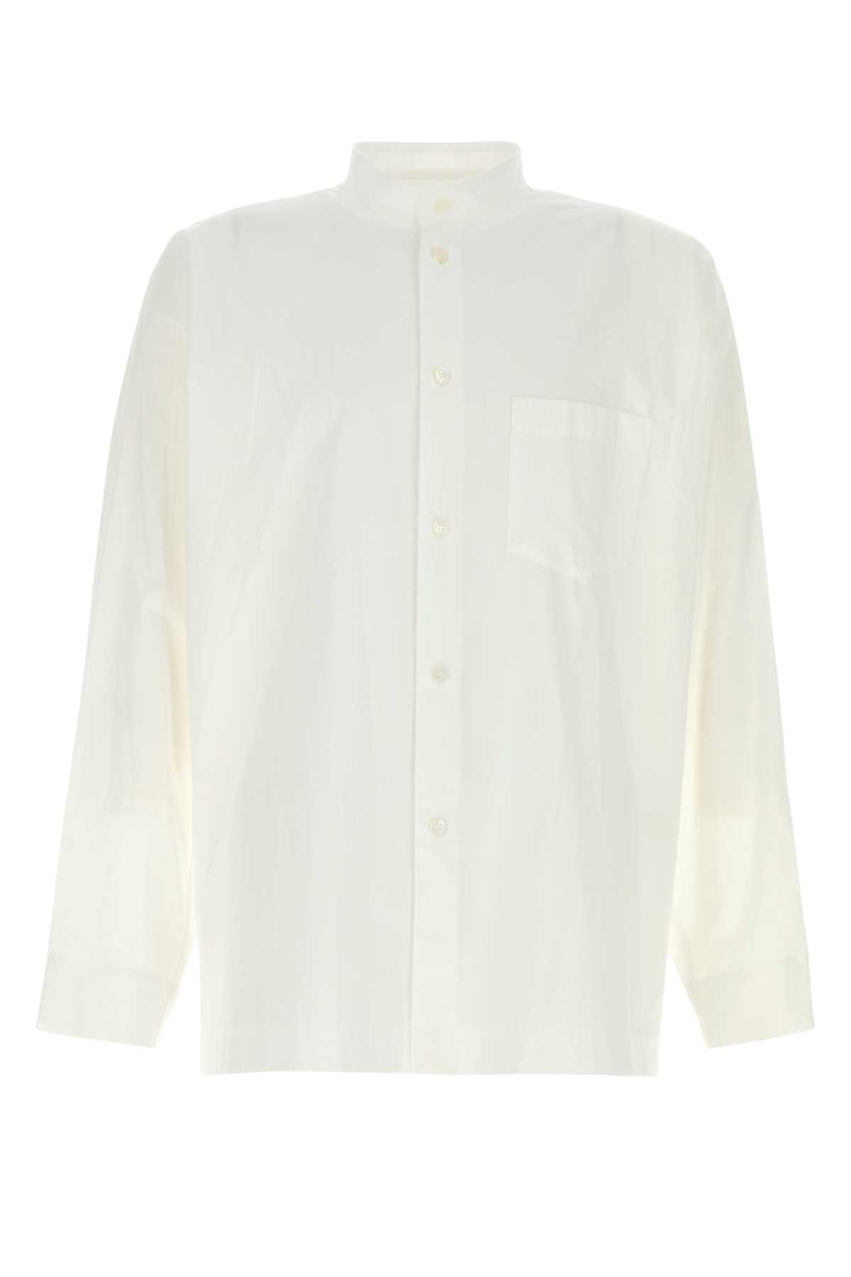 White Poplin Shirt