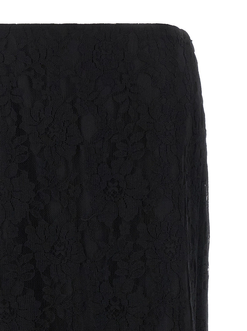 Black Lace Skirt