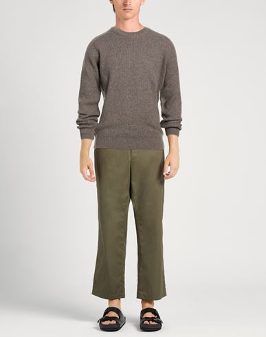 Man Sweater Taupe Size 40 Cashmere