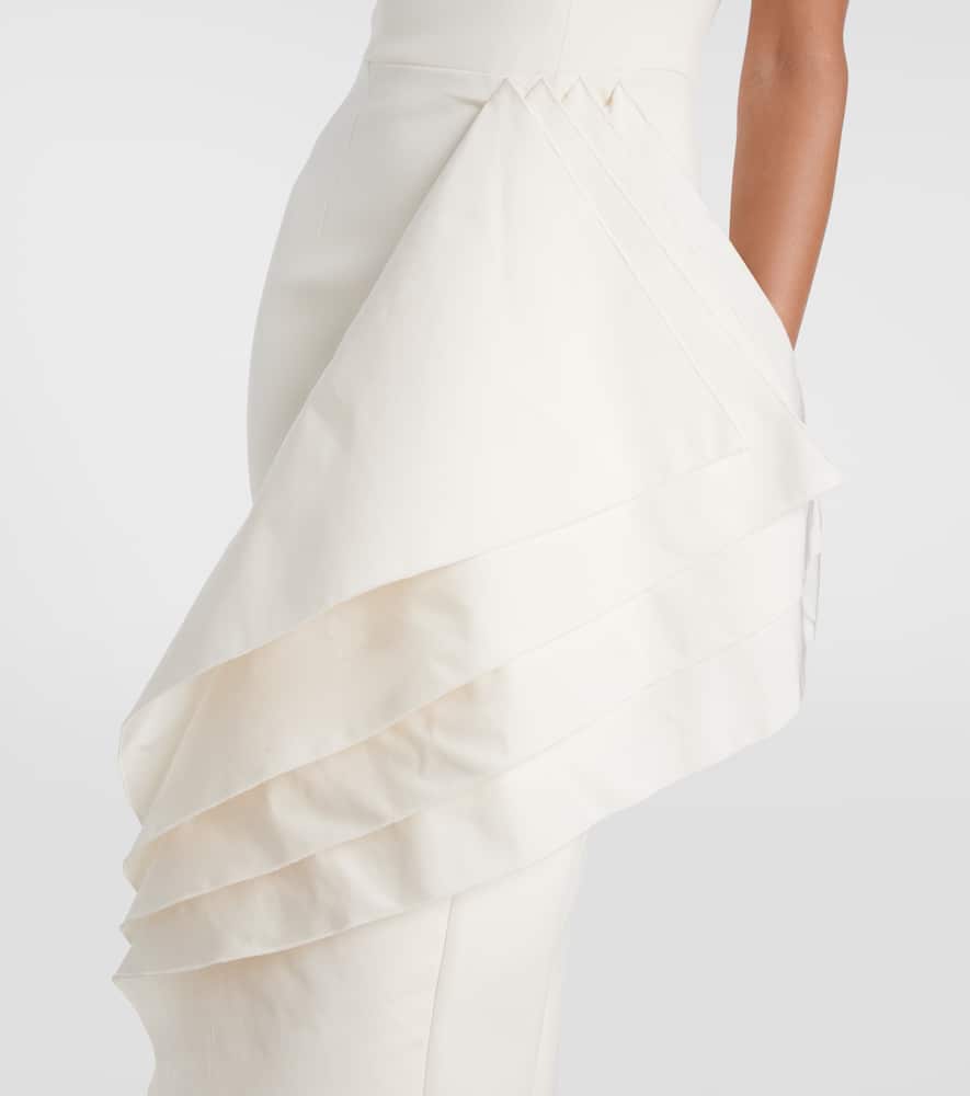 Bree draped midi dress