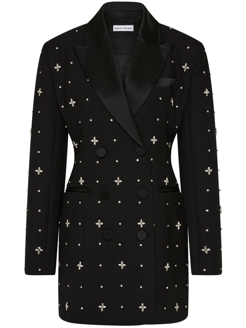 Eclipse tuxedo mini dress - Black