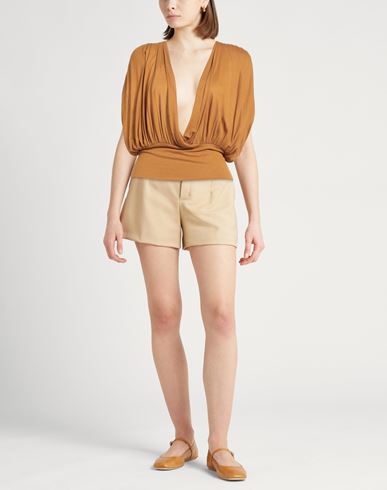 Woman Top Mustard Size M Viscose