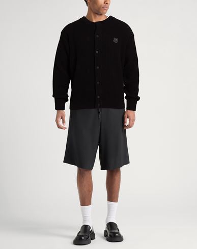 Maison Kitsuné Man Cardigan Black Size M Wool