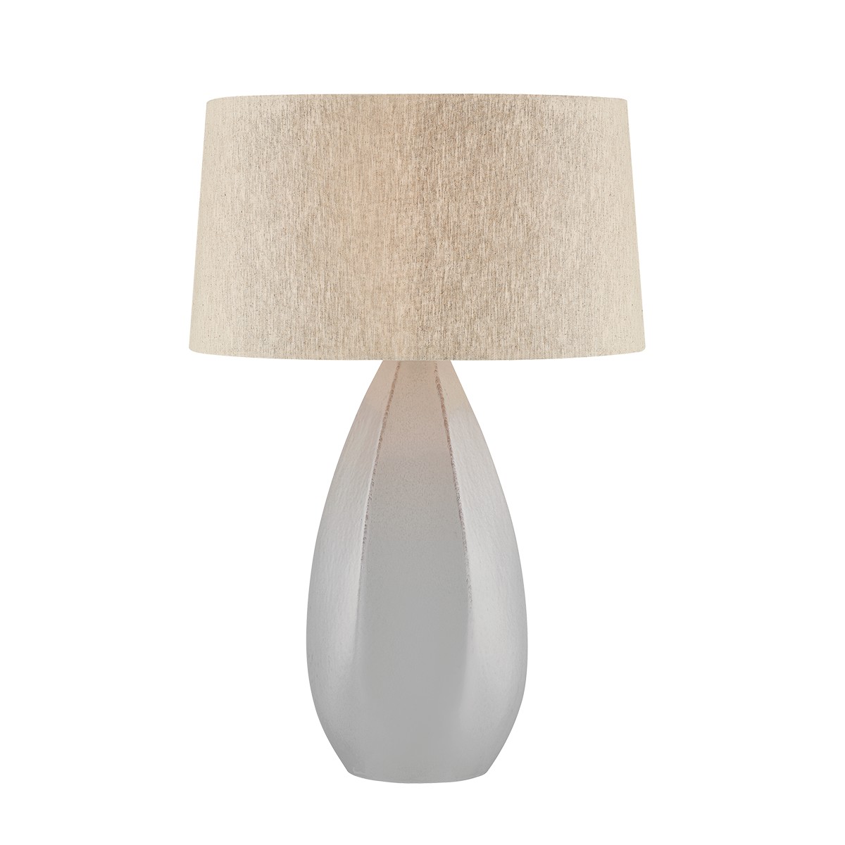 Aged Brass Ceramic Dove White Table Lamp from the Colwyn Collection