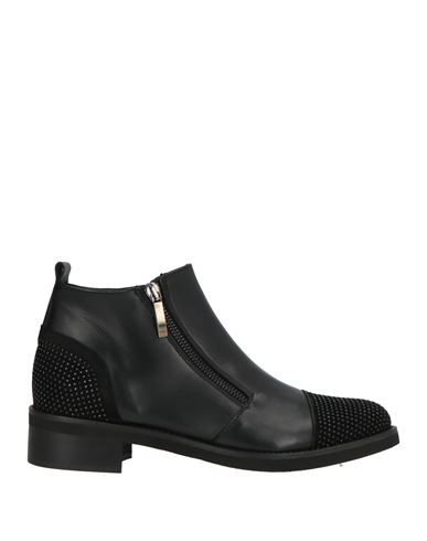 Woman Ankle boots Black Size 9 Leather
