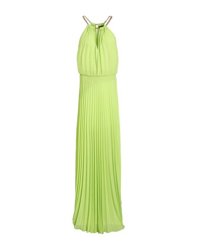 Woman Maxi dress Lime green Size M Polyester