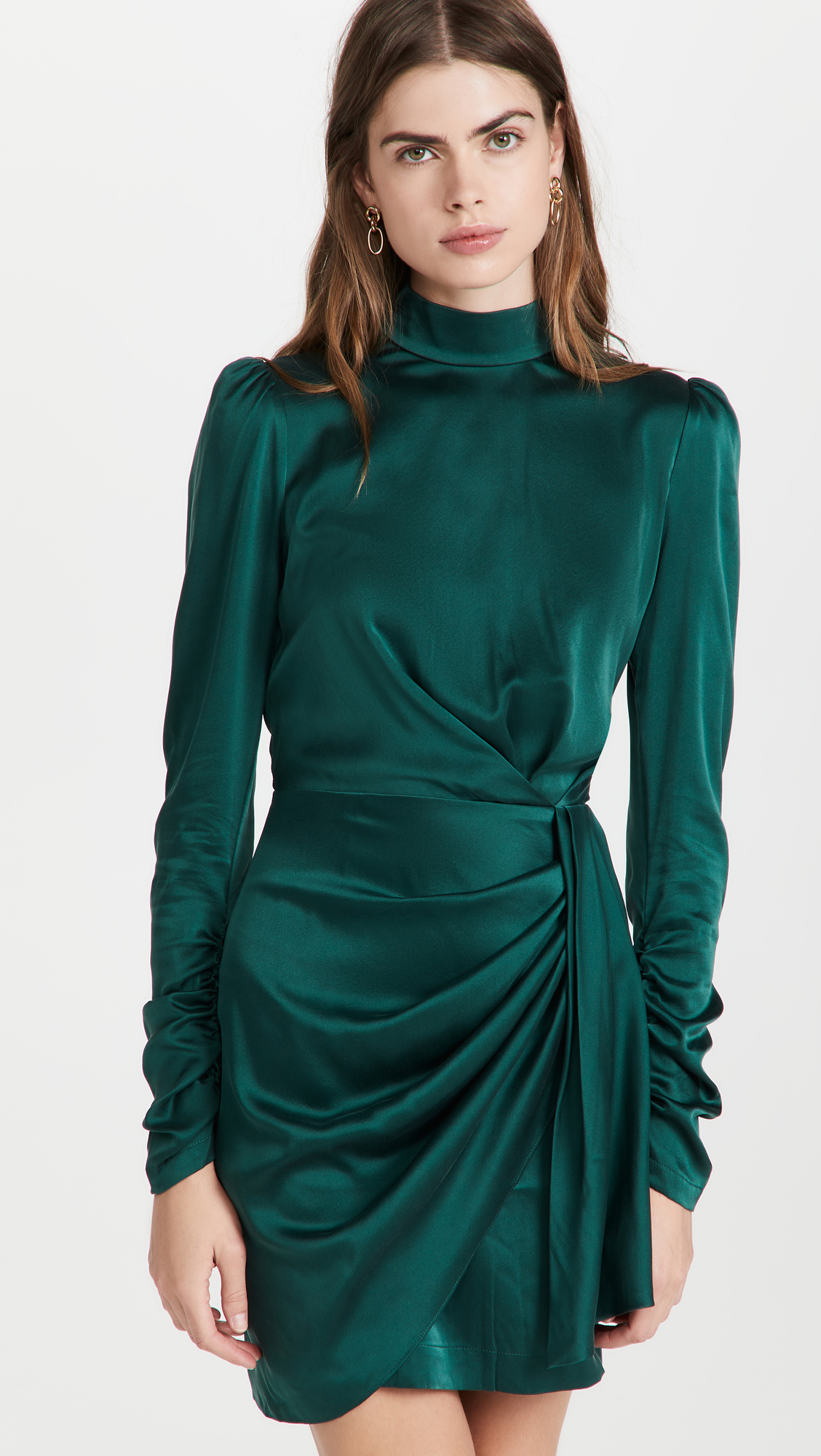 Silk Drape Dress