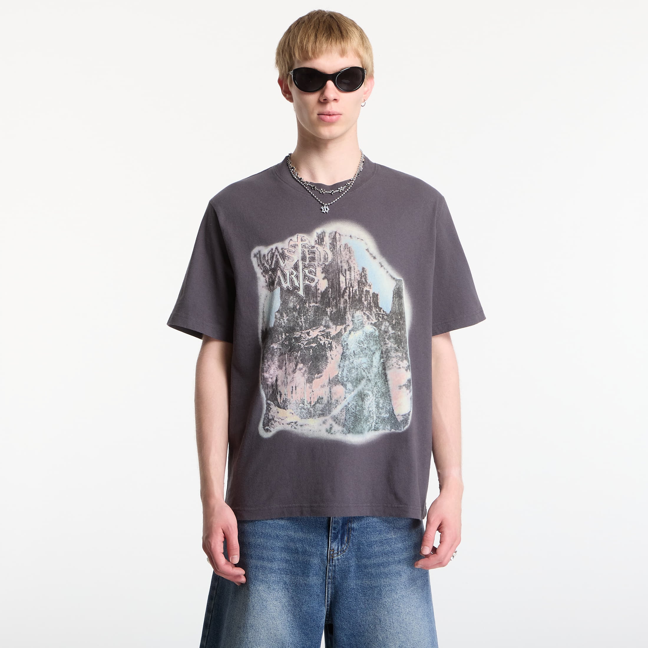 T-shirt Wasted Paris Helheim T-Shirt Old Black