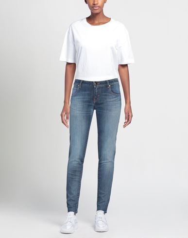 Jacob Cohёn Woman Jeans Blue Size 26 Cotton, Elastomultiester, Elastane