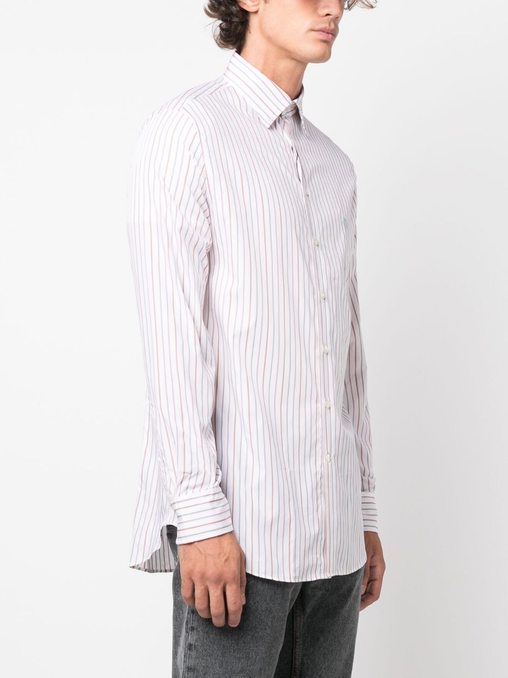 - Striped Cotton Shirt