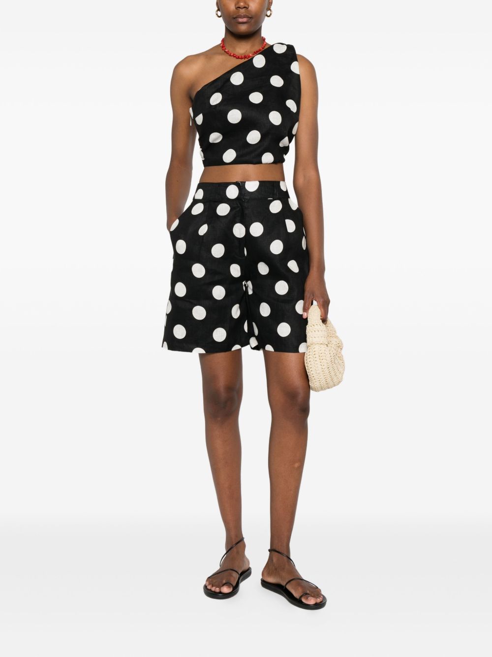 Sia Bermuda shorts - Black