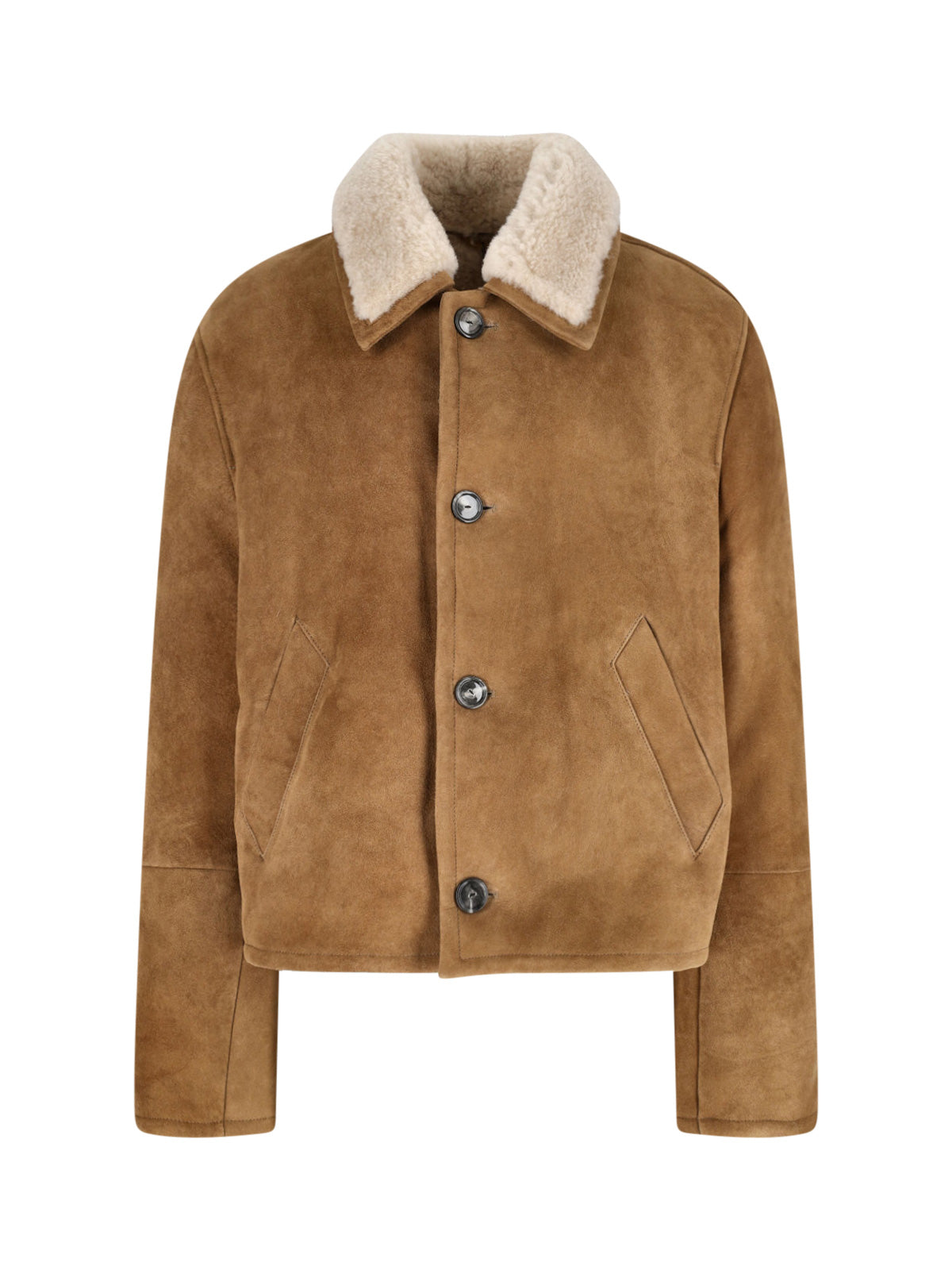 Mens 100% Sheep Leather Jacket
