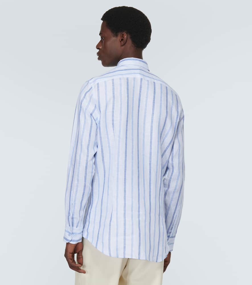 Striped linen shirt
