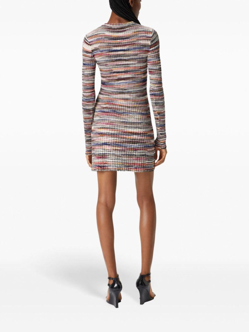 Striped Short Dress