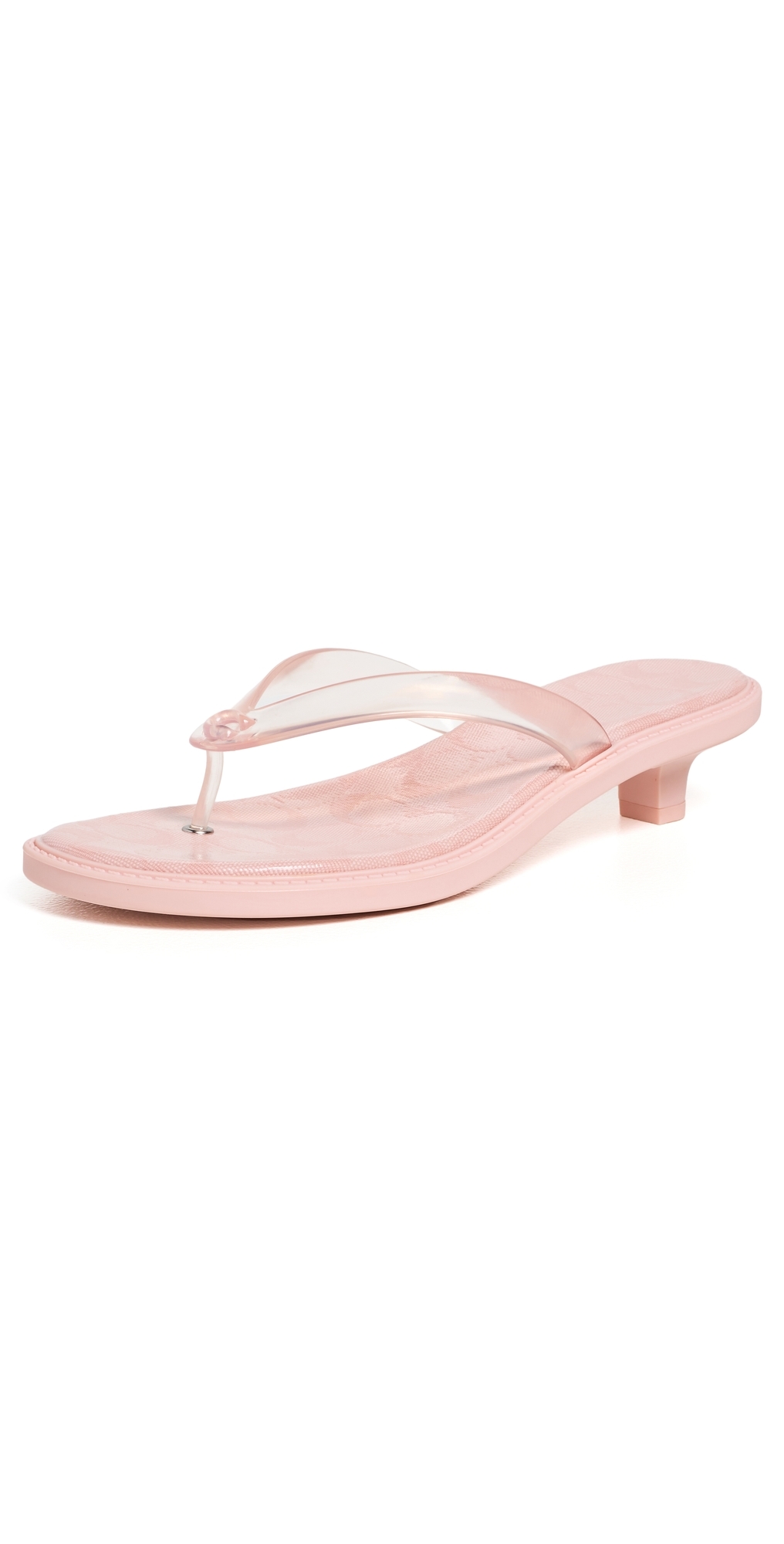 Jelly Flip Flop Sandals Candy Pink