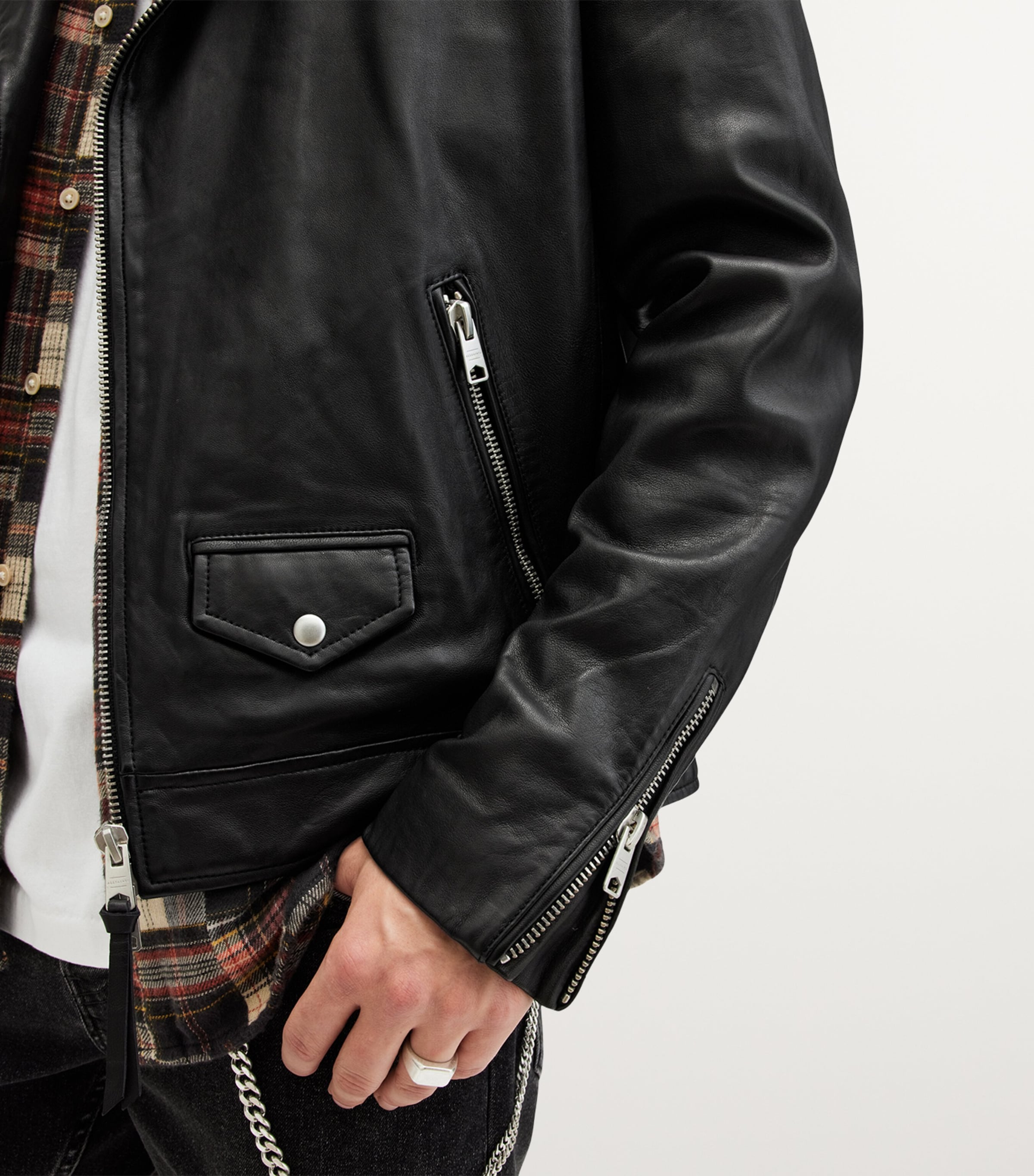 Leather Milo Biker Jacket