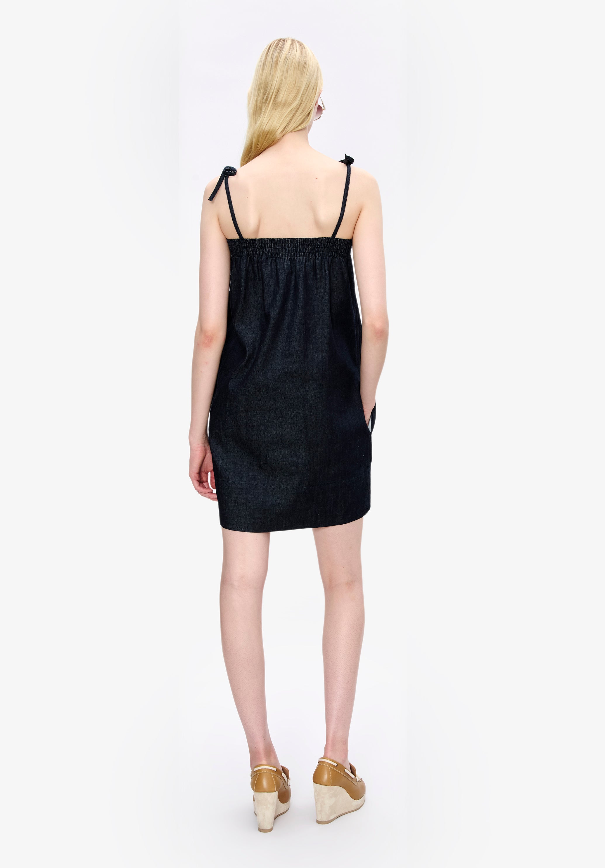 A. P.C. Women's Iris dress Size: 34 in Dark indigo