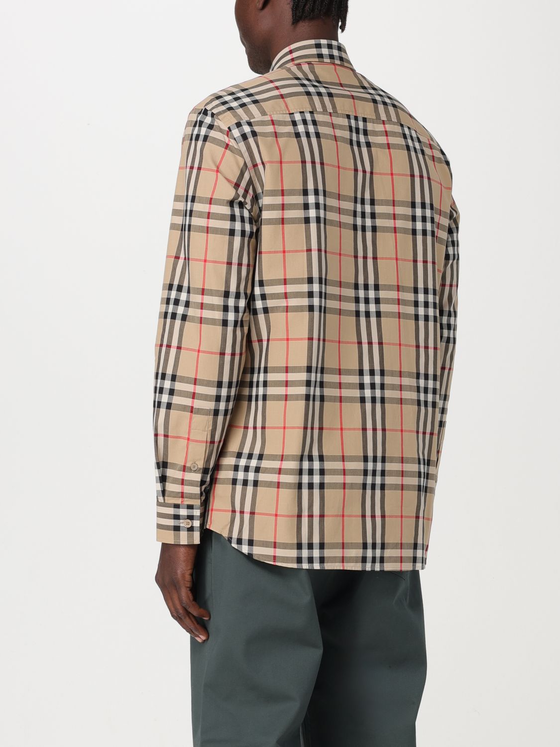 Shirt Men color Beige