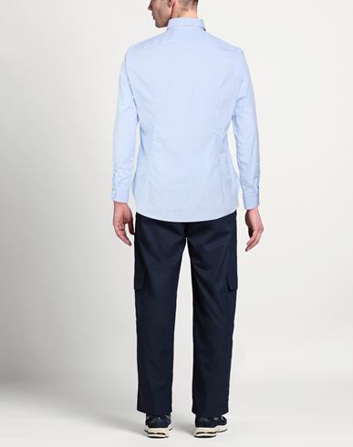 Man Shirt Sky blue Size 15 ½ Cotton, Polyester, Elastane