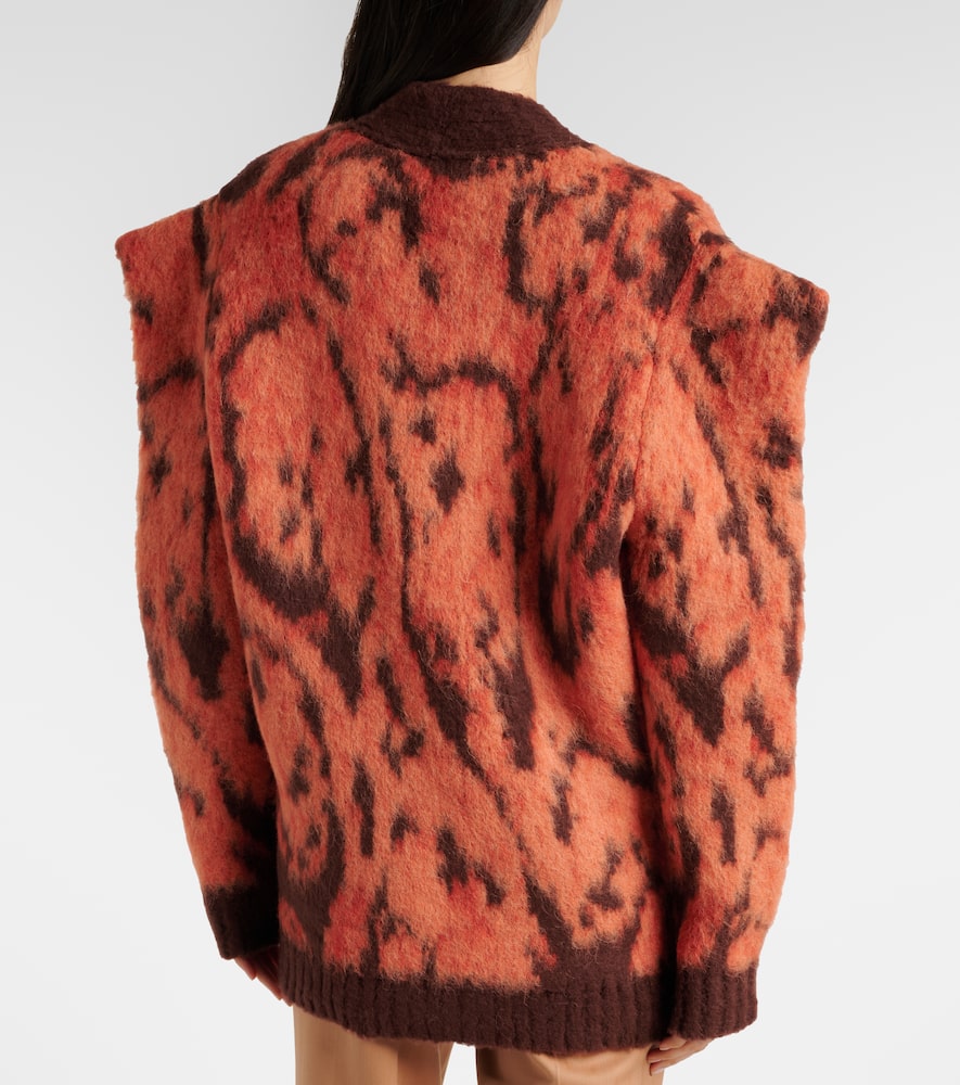 Printed sweater vest