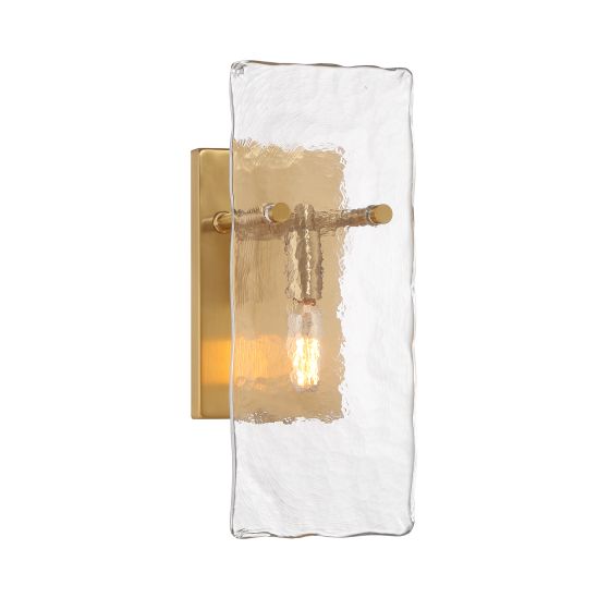 Genry 1-Light Wall Sconce in Warm Bra