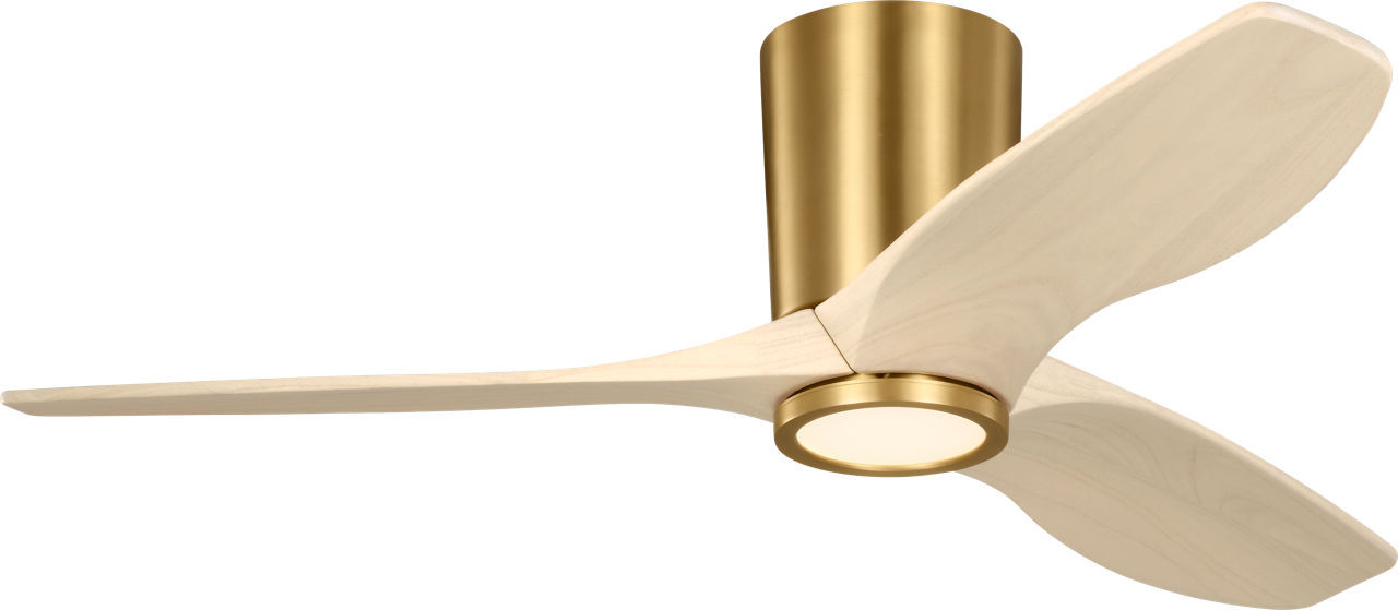 Burnished Brass 44" Ceiling Fan from the Seyra Collection