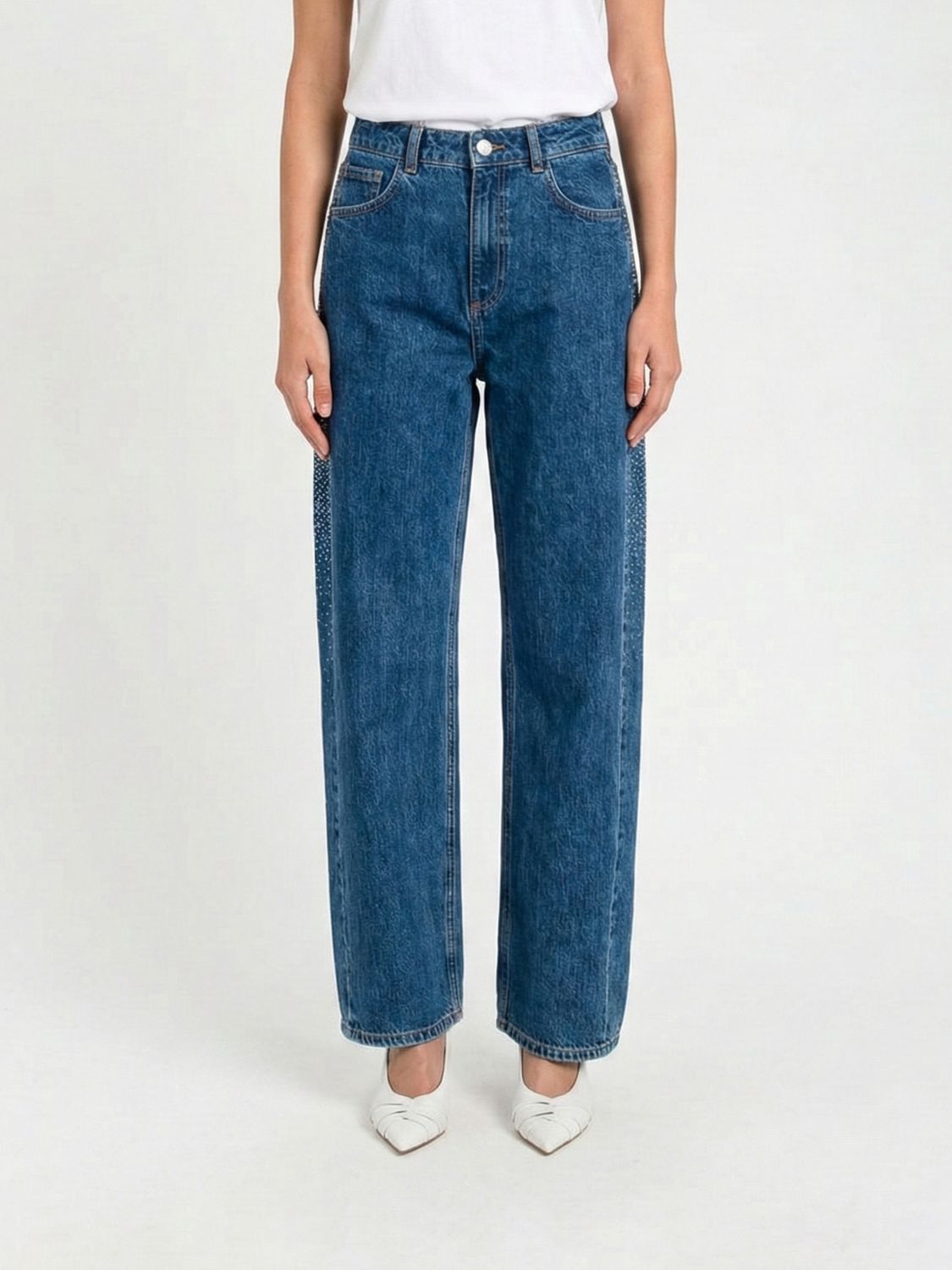 Jeans Woman color Denim