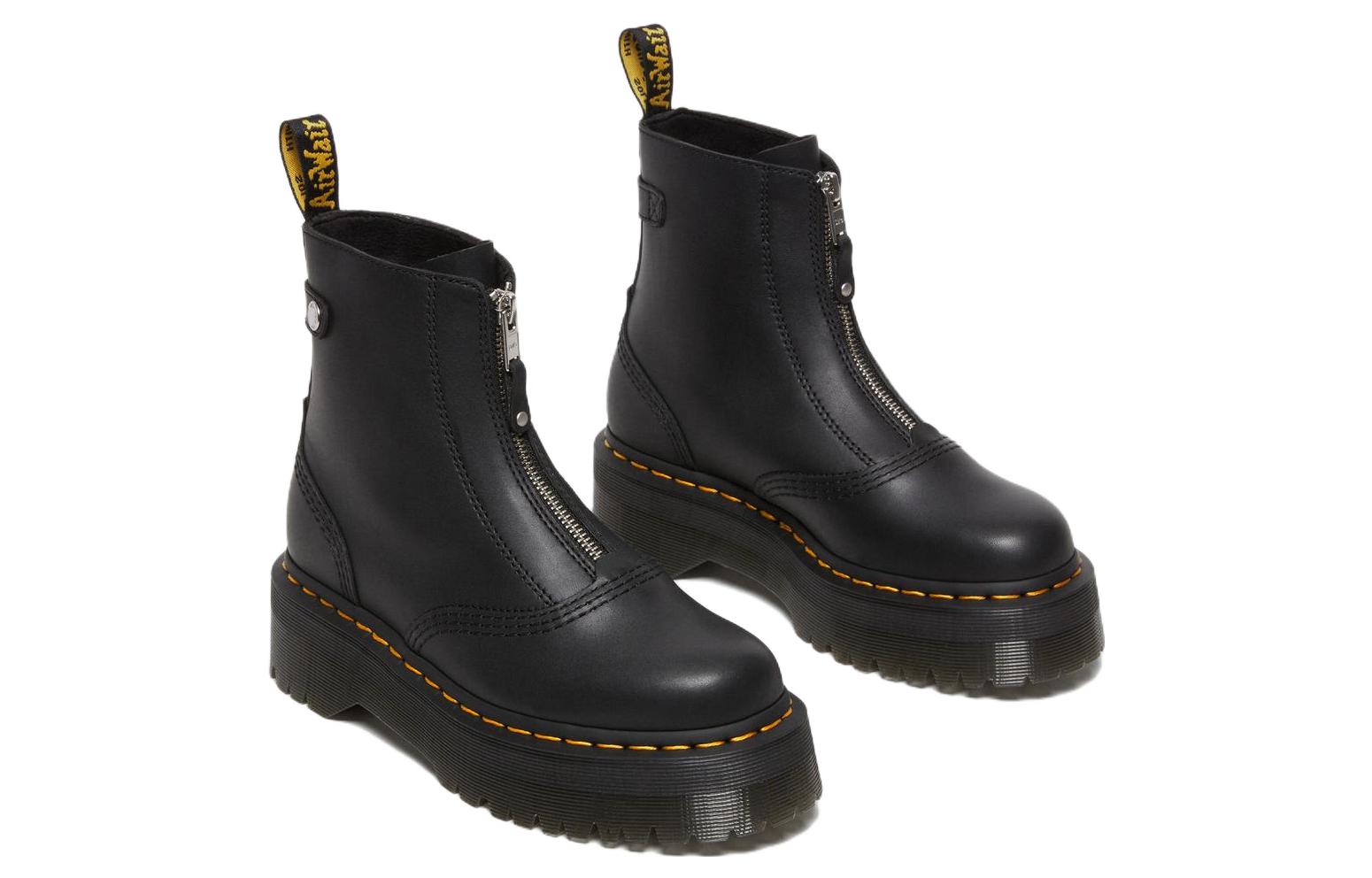 (WMNS) Jetta Platform Boots 'Black'