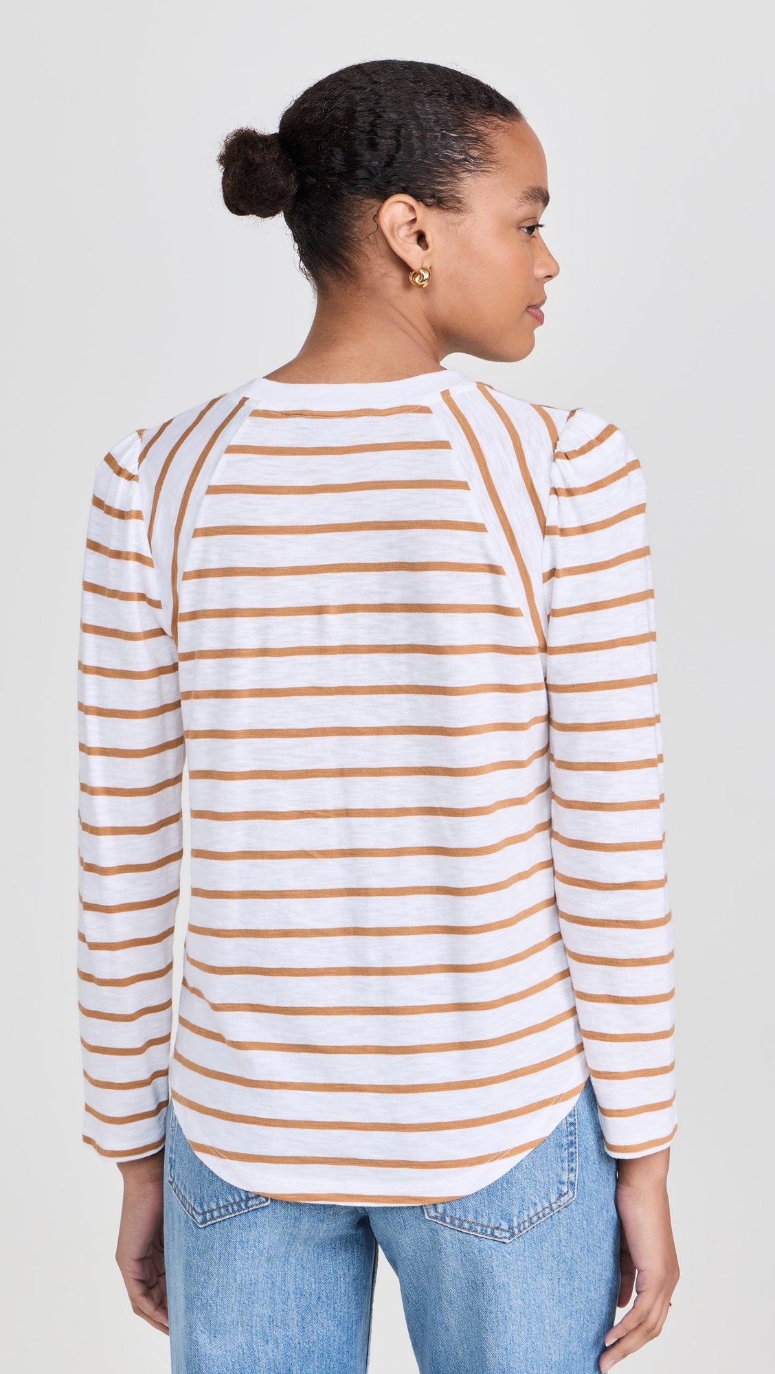 Mason Baseball Tee White Camel