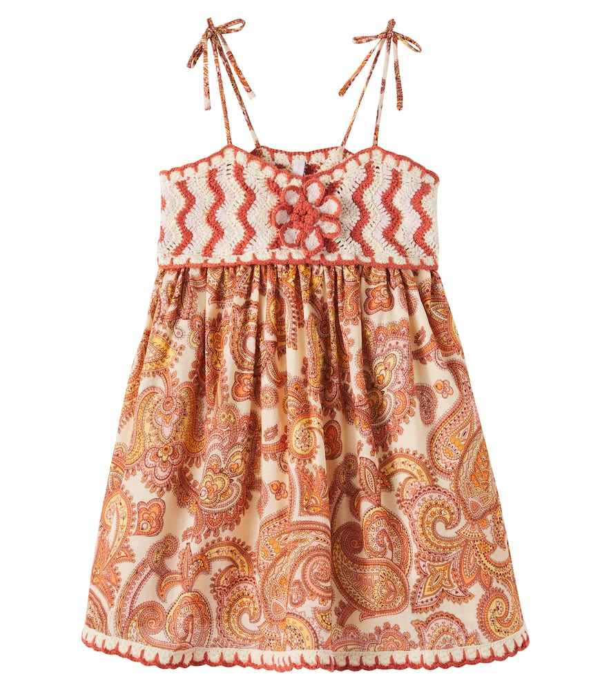 Patience paisley cotton dress