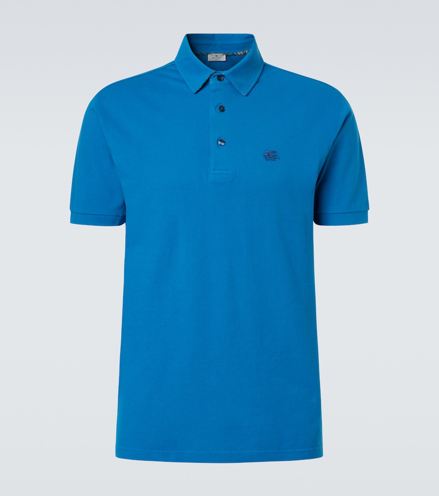 Pegaso cotton polo shirt