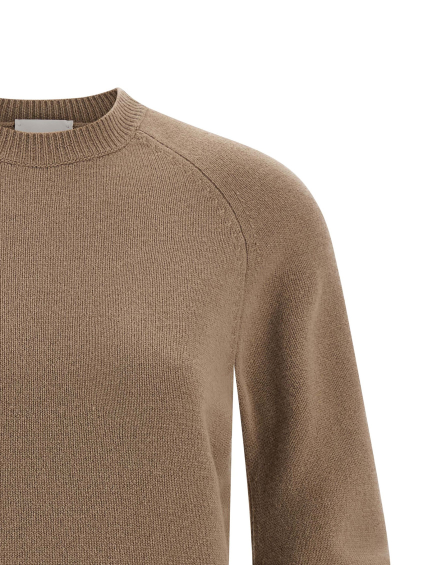 () Curved Sleeve Sweater