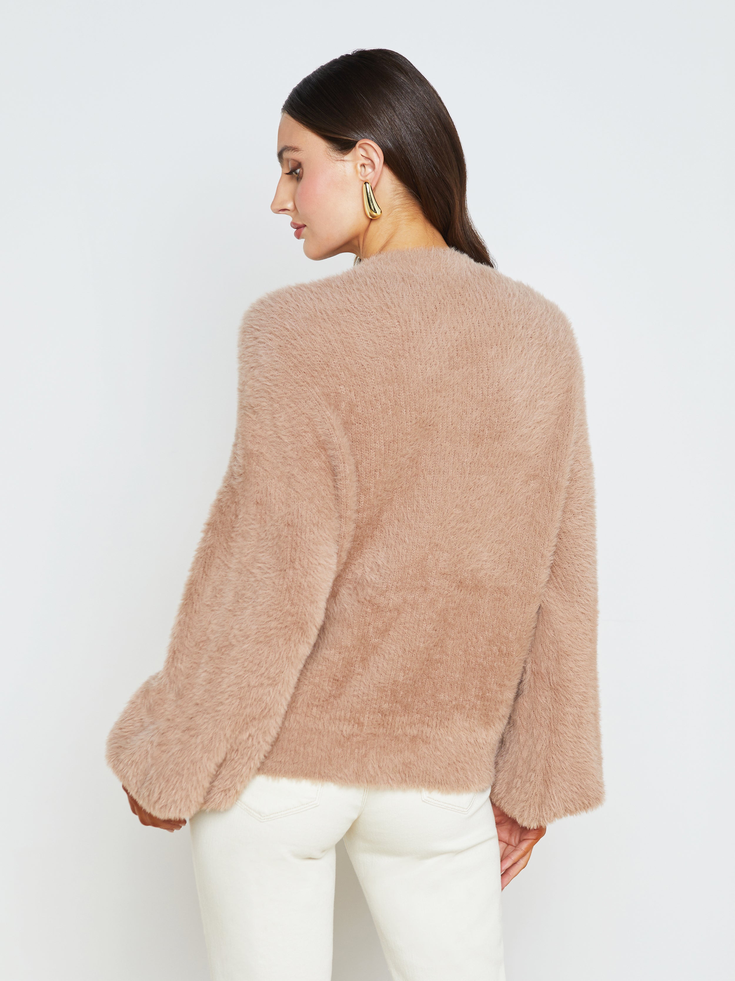 Harriet Cardigan In Macaroon