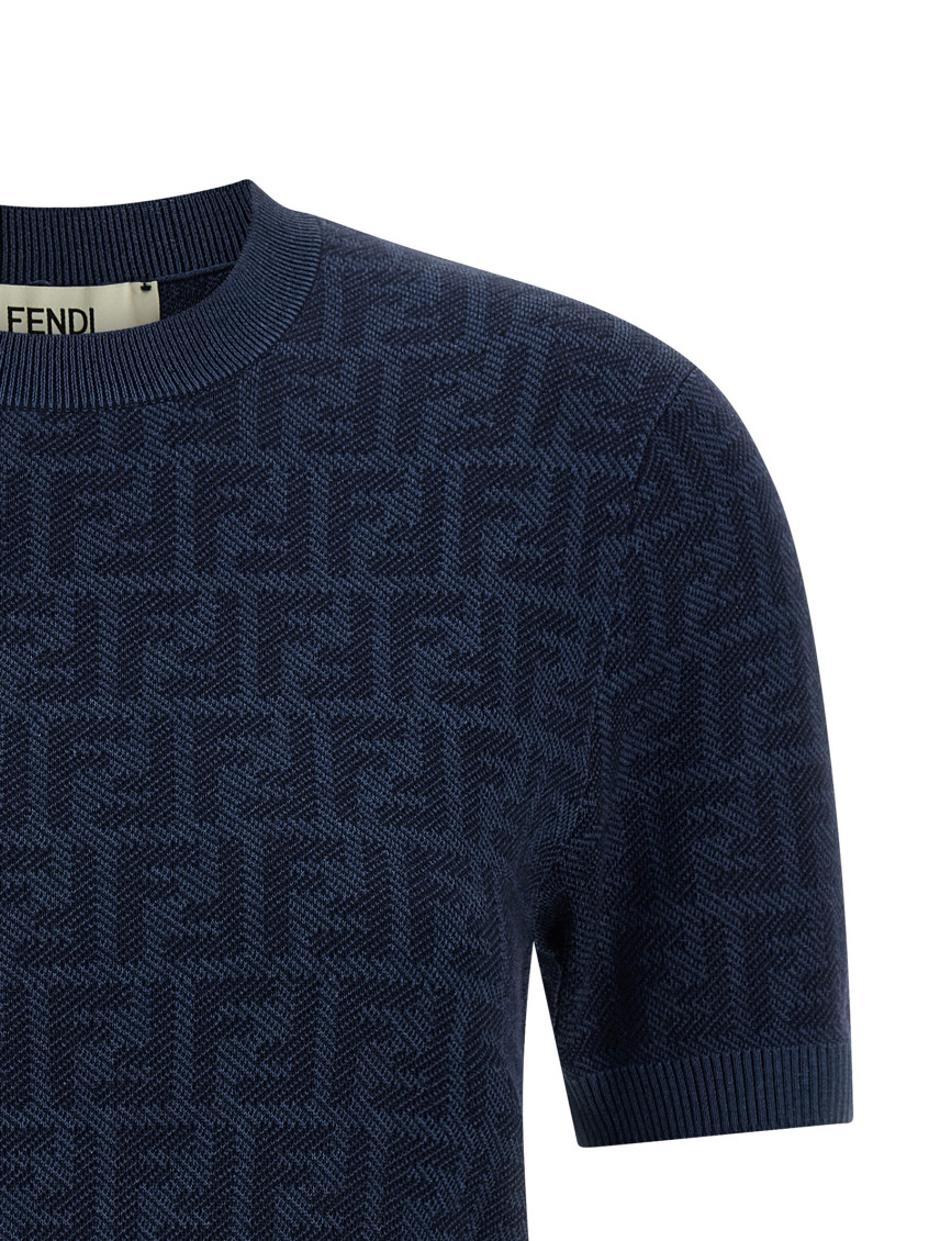Pullover Ff Denim Knit