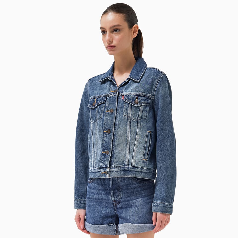 Blue Trucker Jacket