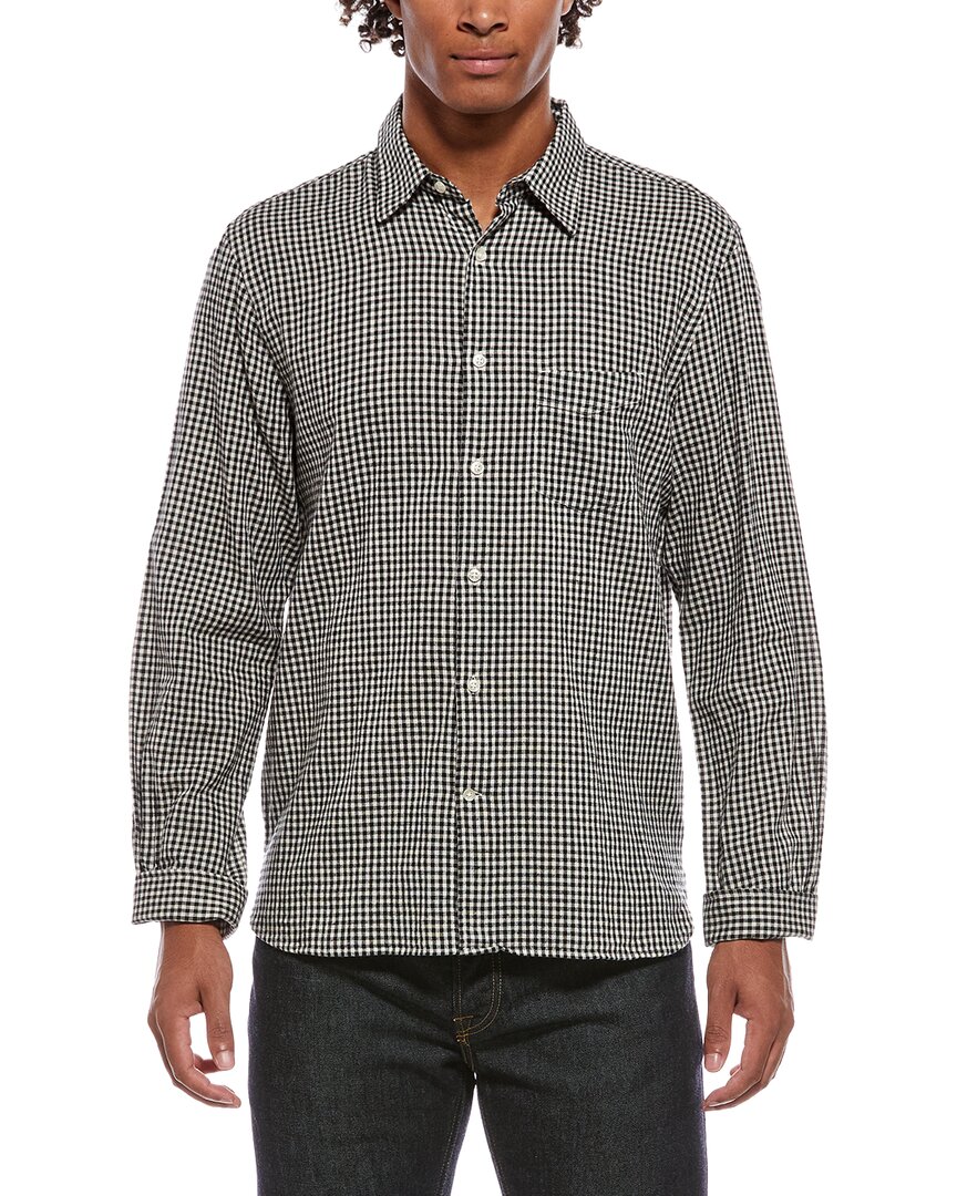 Officine Generale Benoit Linen-Blend Shirt
