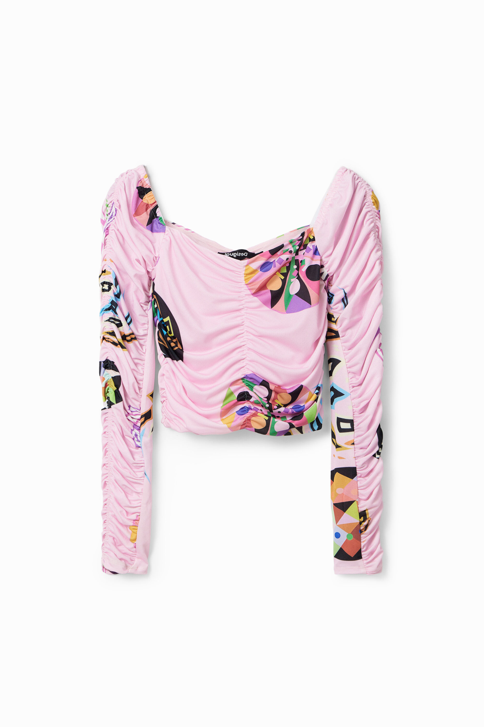 M. Christian Lacroix ruched blouse