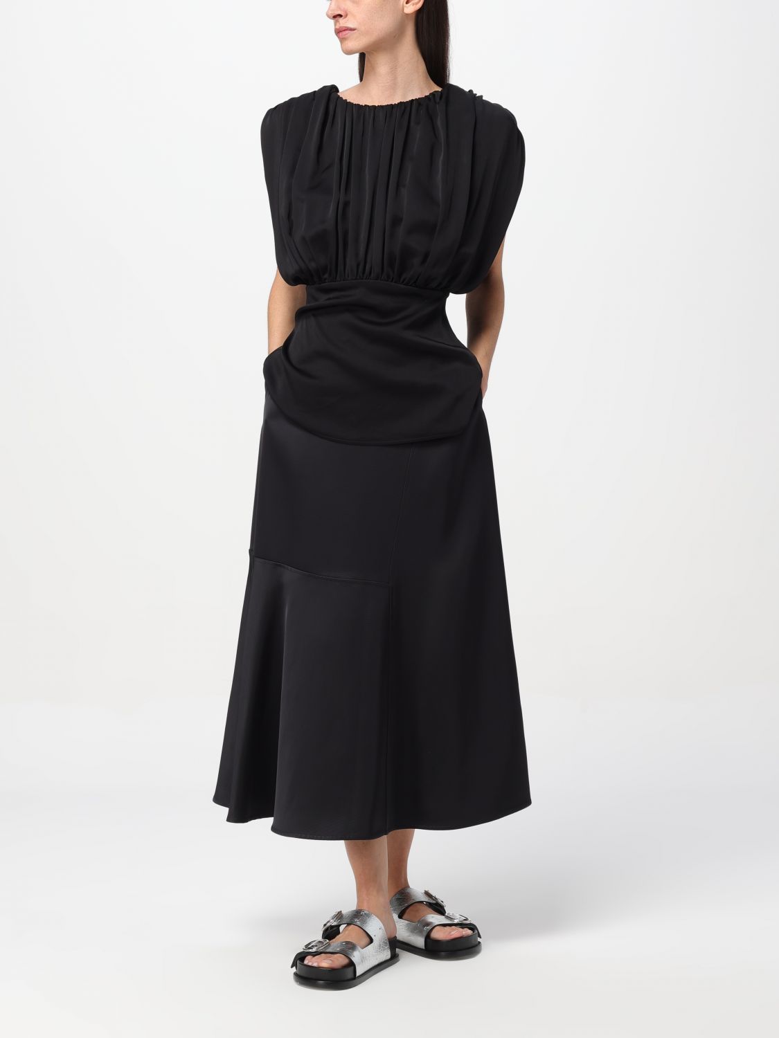 Skirt Woman color Black