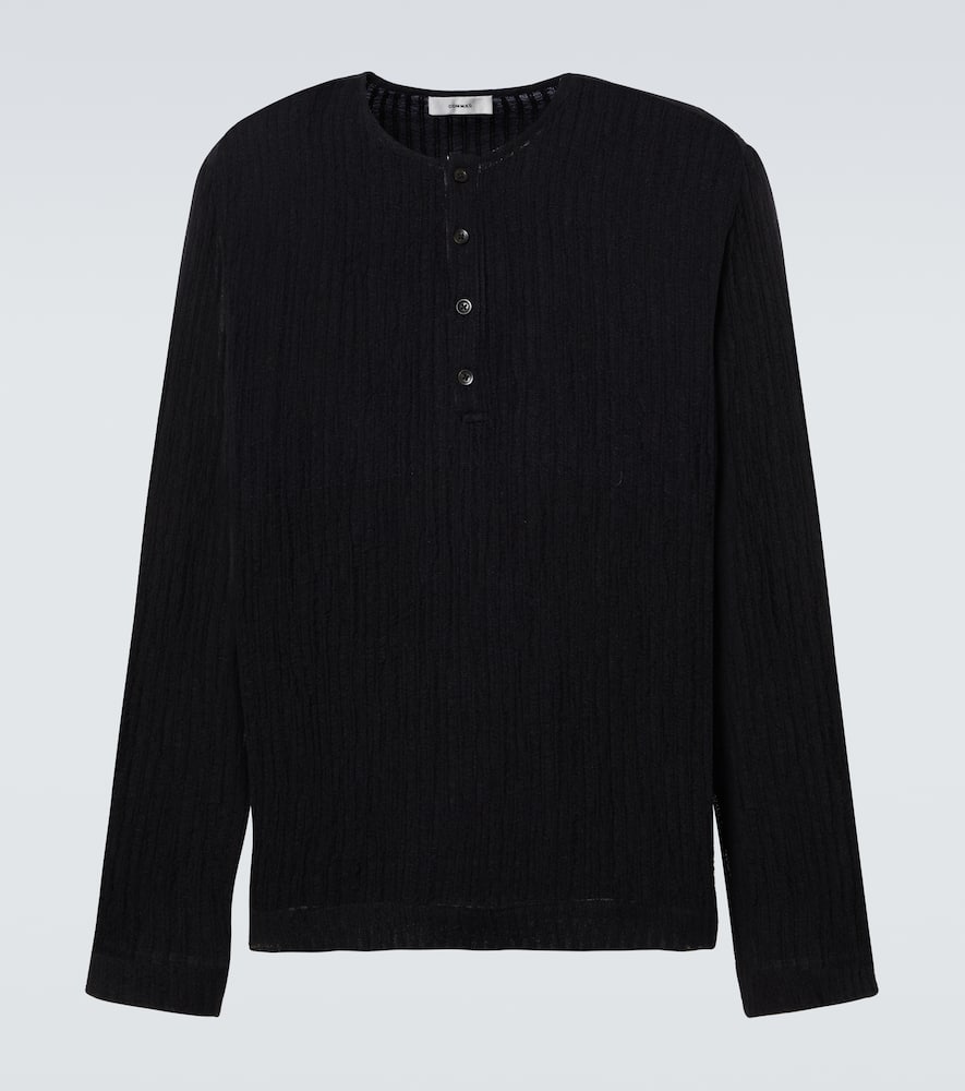 Striped Henley shirt