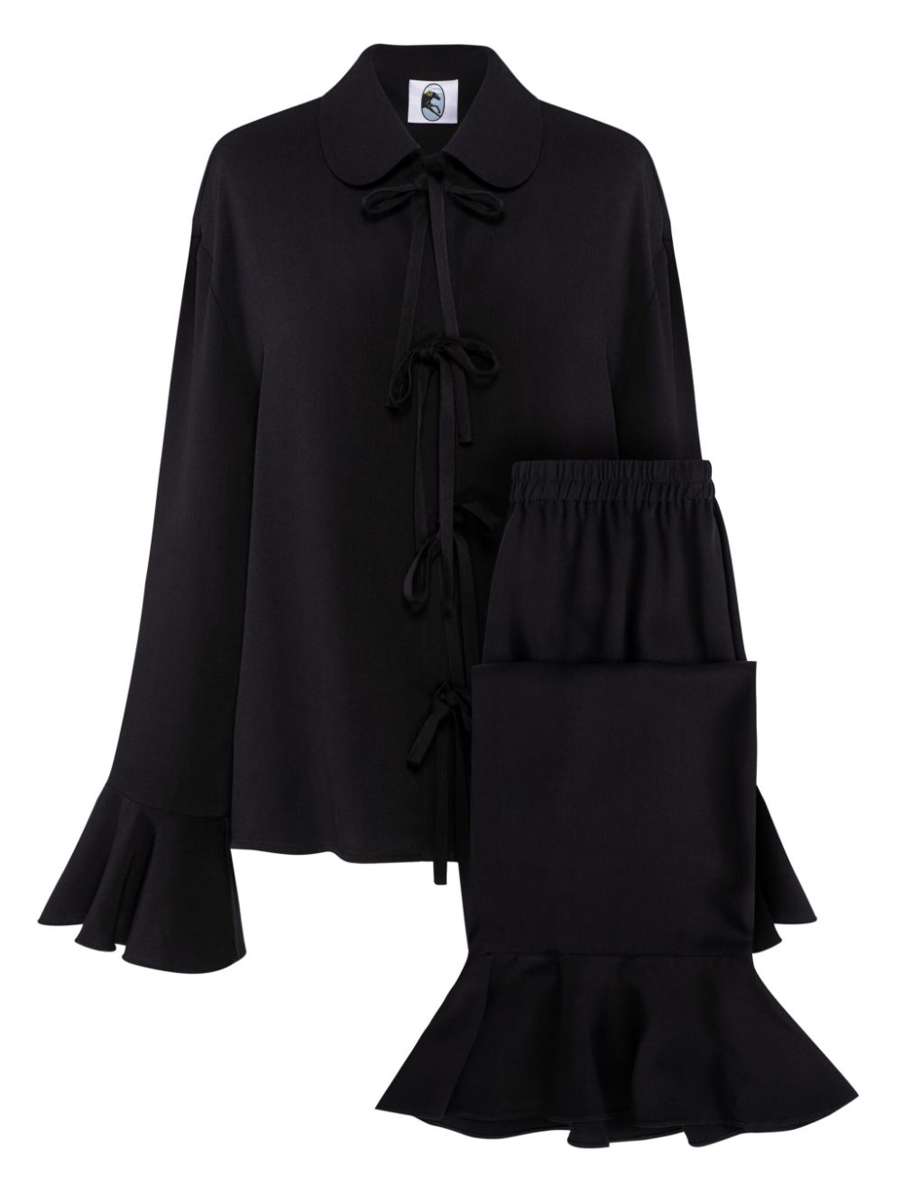 Nebula pajama set - Black