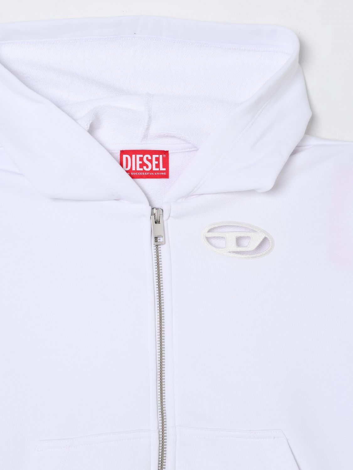 Sweater DIESEL Kids color White