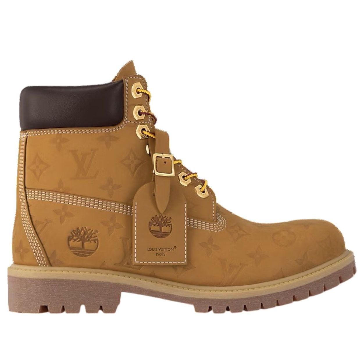 X Louis Vuitton 6 Inch Ankle Boot 'Wheat Monogram'