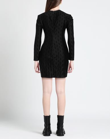 Woman Mini dress Black Size 8 Polyamide, Elastane