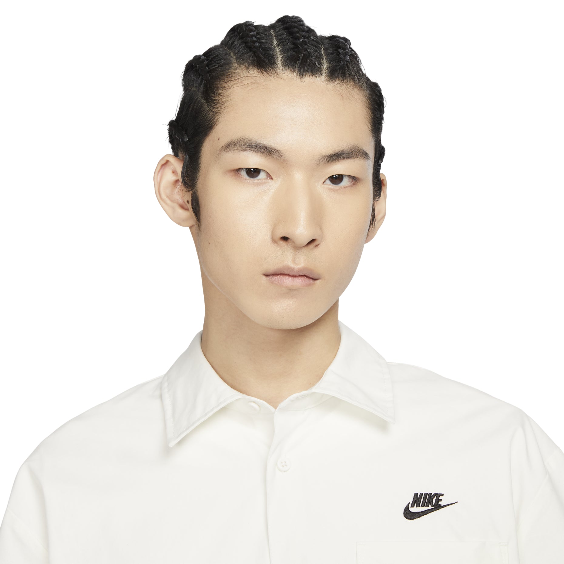 Club Short Sleeve Oxford Button-Down Shirt Asia Sizing 'Sail'